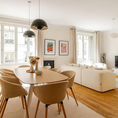 Appartement 3 Pieces Calme - Bourse, Paris Centre Lägenhet *